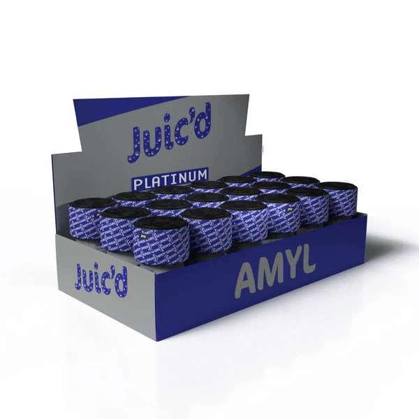 18 Pack Juic'd Platinum Amyl Poppers 10ml Juic'd Platinum Amyl Poppers 10 ml